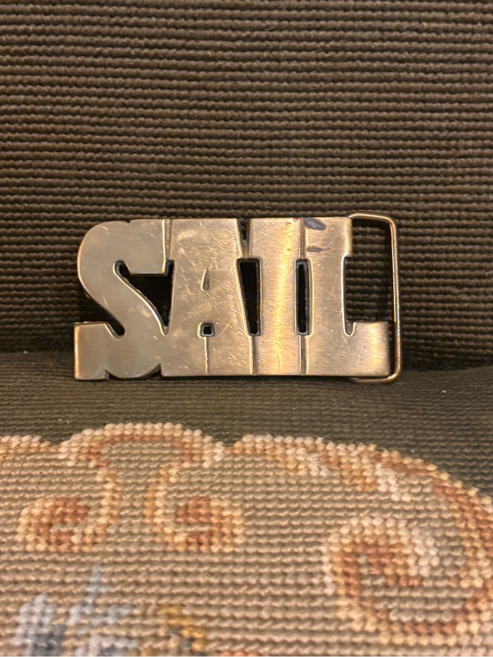 Solid brass SAIL buckle